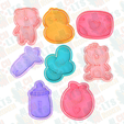 2.png Baby shower cookie cutter set of 8