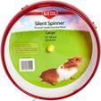 Silent Spinner Premium Quality Exercise Wheel Large 10" Wheel ; (25.4 cm) + Provides a quiet mrorcut «Promotes healthy exercise «For Syrian or Large Breed Hamsters, suse ie ‘or other small animals SESE Seis Sievers wi o M45 125" Kaytee Silent Spinner 10" repair