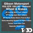 Cults-Page-Fujimi-05.jpg Gibson Motorsport R32 GTR - Wheel & Brakes - FUJIMI