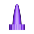 FruitFlyTrapNoPetals.STL Flower Shaped Fruit Fly Trap For Soda Bottles