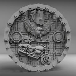 untitled.258.jpg STL file motorbike table decor・Design to download and 3D print