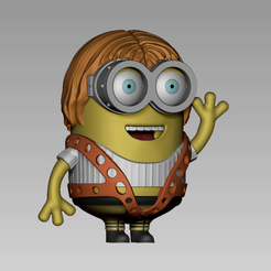 LeeLoo-1.png Fichier STL LeeLoo Minion・Objet imprimable en 3D à télécharger