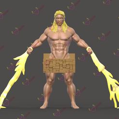 Thor-Naked-xXxStore-01.jpg OBJ file Thor Naked・3D printer design to download