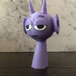 DURPLE SPRUNKI INCREDIBOX PURPLE | Sprunki 3D Model STL Fan Art