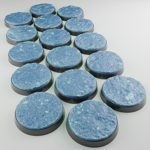 1.png 16x 32-миллиметровая база с арктическим полигоном (+топперы)