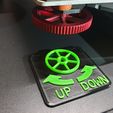 20221207_173456.jpg Bed Level Wheel Direction Reminder CR10 Ender 3 2 S1 Smart Pro Prusa Anycubic