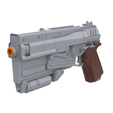 5.png 10mm Pistol - Fallout 4 - Printable 3d model - STL + CAD bundle - Personal Use