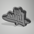 Soy-Luna-M-alto-relieve.png Cookie Cutter - Cookie Cutter - Soy Luna Logo SMALL, MEDIUM & LARGE