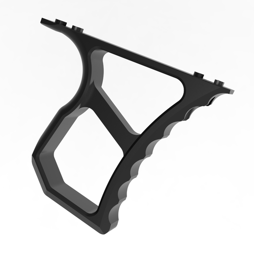 MLOK SKELETON GRIP HANDSTOP AR15 M4 M16 HK416 AK SCAR 3D model