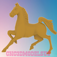 1.png horse 6,3D MODEL STL FILE FOR CNC ROUTER LASER & 3D PRINTER