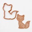 lesnizviratka-0255.jpg Cute Forest animals cookie cutter / stamp