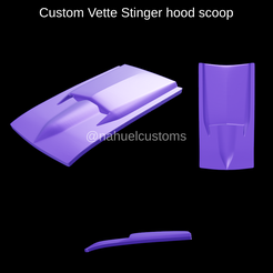 Proyecto-nuevo-2023-03-17T182136.793.png Fichier STL Capot de Vette Stinger sur mesure・Plan pour impression 3D à télécharger