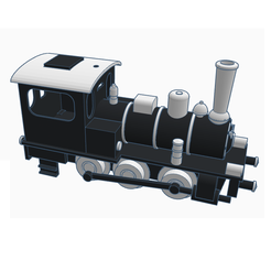 1.png Fichier STL Lokomotive - Train - Chemin de fer - KIT・Modèle à télécharger et à imprimer en 3D