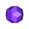 triacontahedron2.stl Alfabetizado (DK) Triacontaedro