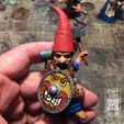 Photo-Jan-23-2023,-3-55-56-PM.jpg Gnome with Mace, Fantasy Tabletop RPG Miniature or Garden Gnome Statue