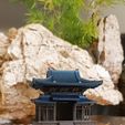 z3201751150533_179858d2f2eba6b8e7b0e5442c6d67ee.jpg 2 Chinese model: Guest station decor, desktop, landscape decoration, semi-terrestrial, terrarium, rockery, bonsai
