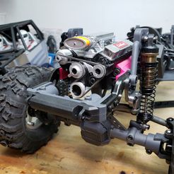 20210609_201041.jpg STL file Enduro Gatekeeper Servo relocation and engine mod.・3D print design to download