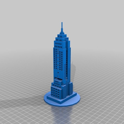 9b17aada7fee3261c048b7686a814137.png Download STL file Empire State Building with windows and hoke for light • 3D printing object, gaaraa