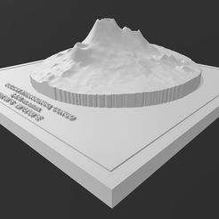 3.jpg Fichier 3D Mont Nyiragongo - République du Congo - Volcans du monde・Design pour impression 3D à télécharger, Escala-STL