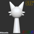 4.png Sprunki Incredibox Smile Wenda STL 3D Character Fanart