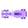 Car_AyrtonSenna.stl Arquivo STL do Car Fórmula 1 de Ayrton Senna - O Ícone da Velocidade