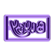 logo rectangle.stl Logo rectángulo - Cortador de galletas/masa Bluey