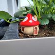 MAISON DE FÉE POUR LE JARDIN - SANS SUPPORT