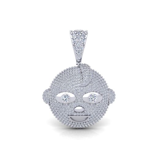 Hip Hop Jewelry Design cad Model and Render 3D model