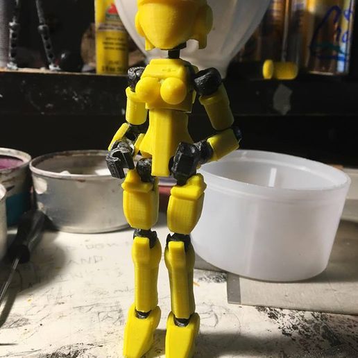 👧 compy modibot・Free 3D File for ・Cults
