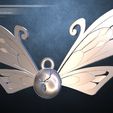 winxBloomEnchantixWing2.jpg Free STL file Winx Club Bloom Enchantix Christmas Ornament・3D printable model to download