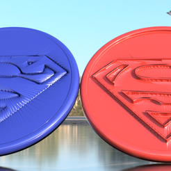 superman.png Archivo STL gratis Superman montaña rusa par・Diseño imprimible en 3D para descargar