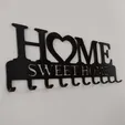 IMG_20211007_193040_051.jpg Key holder / key holder "home sweet home".
