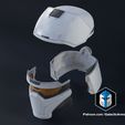 Snowtrooper-Spartan-Exploded.jpg Snowtrooper Spartan Helmet - 3D Print Files