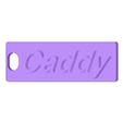 Anhänger - Caddy.stl Key fob " Caddy "