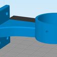 v2.JPG support bobine imprimante 3d box diamètre 70mm /  support coil printer 3d box diameter 70mm