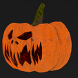 Pumpkin_1920x1080_0020.png Halloween Pumpkin Low-poly 3D model