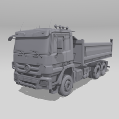 IMG_3348.png MB Actos Tipper High Range Truck - 3D Model (STL)