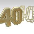 40_modelo-3d_Tapa-Estrella_render-02.jpeg 3D Number 40 Gift Box Design For Laser Cut & CNC Router