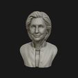 06.jpg Hillary Clinton 3D printable model