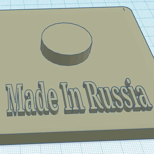 Nuclear Button 3D model