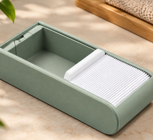 Cotton Swab & Small Items Dispenser – 3D Printable Organizer