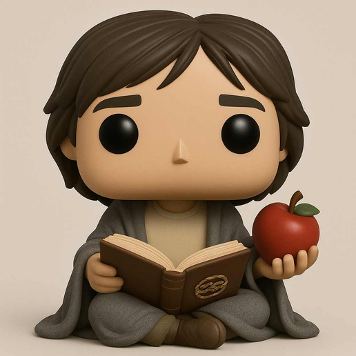 Never ending story bastian figure 3D model