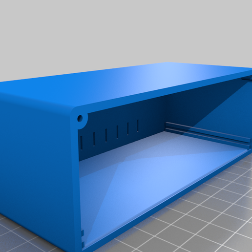 RV Mini AC Control Box 3D model