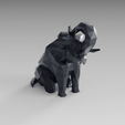 12.png Low poly elephant