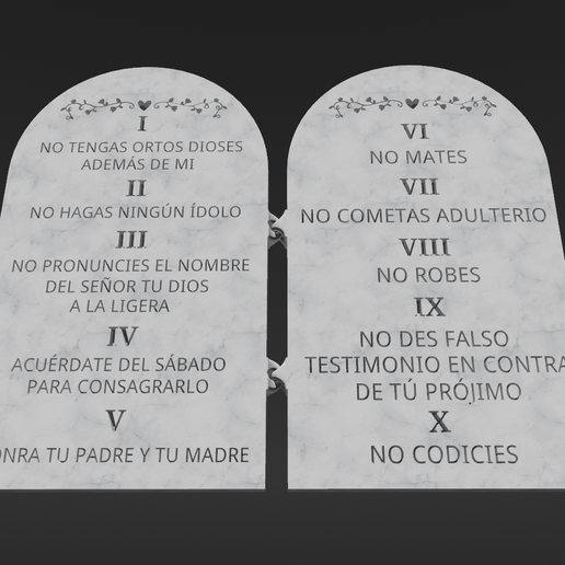 10 mandamientos para imprimir