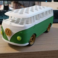 0d891cc3-03ee-47fe-8941-0be2b1c9fd29.jpg Free 3D file VW Bus Marker holder remix・3D print design to download