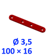 100x16_3-5.png Assembly bracket 100x16, screw Ø 3.5 mm