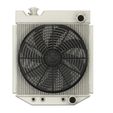 Ford_radiator_w_fan.jpg 3d printable 60s Ford radiator with cap and fan