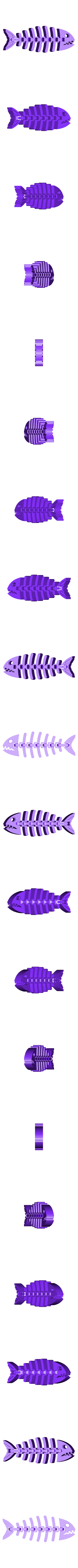 fish_fossilz.stl STL-Datei Fish Fossilz kostenlos herunterladen • Objekt zum 3D-Drucken, Muzz64