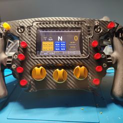 Mclaren F1 2020 Steering Wheel Semi-Replica V4